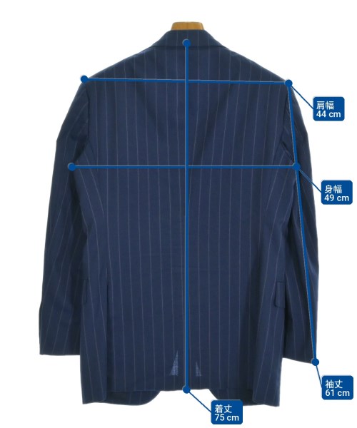 RING JACKET（リングジャケット）ビジネス 紺 サイズ:44/44(S位) メンズ/2200715370025