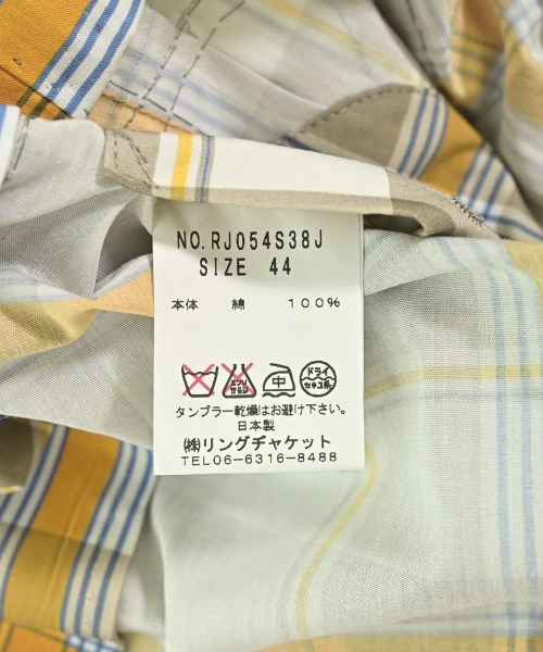RING JACKET（リングジャケット）ジャケット グレー サイズ:44(S位) メンズ/2200702584015