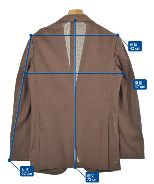 RING JACKET（リングジャケット）ジャケット 茶 サイズ:44(S位) メンズ/2200702584022
