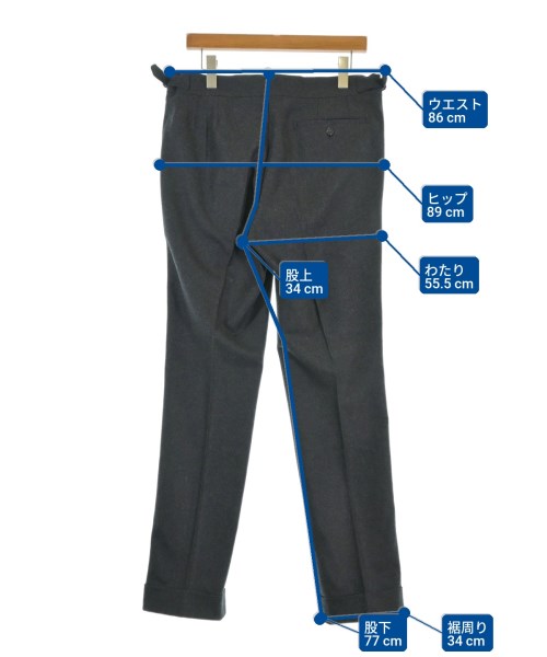 RING JACKET（リングジャケット）スラックス 黒 サイズ:50(XL位) メンズ/2200671397135