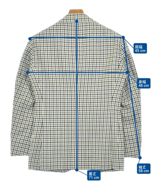 RING JACKET（リングジャケット）テーラードジャケット 白 サイズ:-(XS位) メンズ/2200723441076
