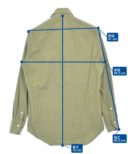 RING JACKET（リングジャケット）カジュアルシャツ カーキ サイズ:S メンズ/2200723441175