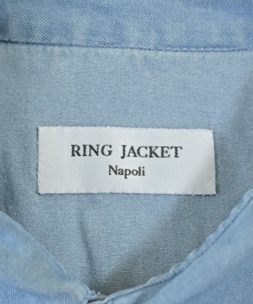 RING JACKET（リングジャケット）カジュアルシャツ 青 サイズ:37(XS位) メンズ/2200723441212