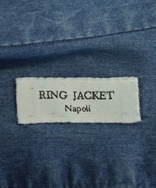RING JACKET（リングジャケット）カジュアルシャツ 紺 サイズ:M メンズ/2200687563197