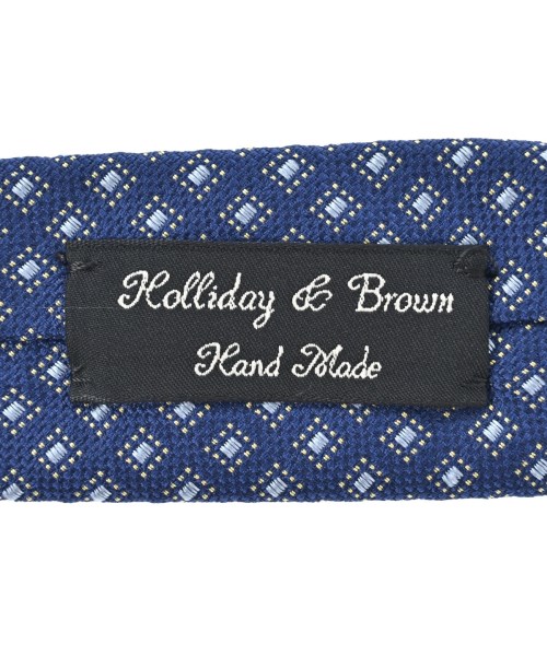 HOLLIDAY&BROWN（ホリデイ＆ブラウン）ネクタイ 青 サイズ:- メンズ/2200692815045