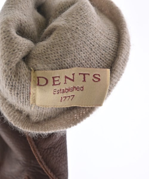 DENTS（デンツ）手袋 茶 サイズ:M メンズ/2200705435871