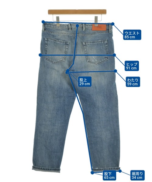 PT05（ピーティーゼロチンクエ）デニムパンツ 紺 サイズ:33(L位) メンズ/2200628413031