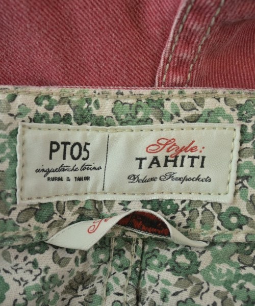 PT05（ピーティーゼロチンクエ）デニムパンツ 赤 サイズ:26(M位) レディース/2200646743059