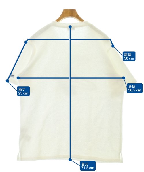 TES（テス）Tシャツ・カットソー 白 サイズ:XL メンズ/2200637009041