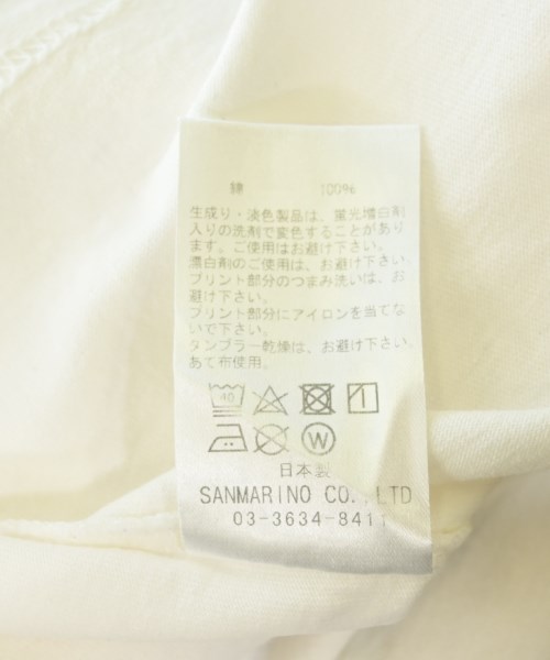 TES（テス）Tシャツ・カットソー 白 サイズ:M メンズ/2200704701953