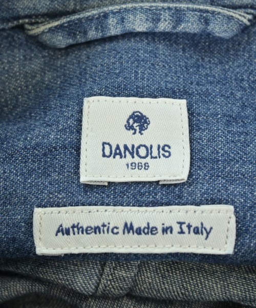 DANOLIS（ダノリス）カジュアルシャツ 青 サイズ:XS メンズ/2200680368058