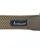 ANDERSON'S（アンダーソンズ）ベルト ベージュ サイズ:- メンズ/2200614625141