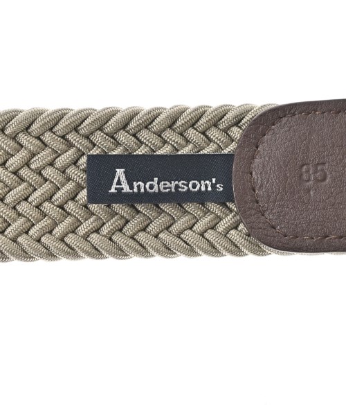 ANDERSON'S（アンダーソンズ）ベルト ベージュ サイズ:- メンズ/2200672863059