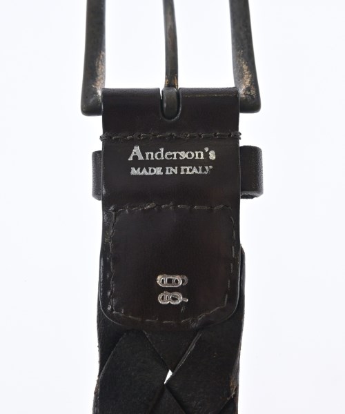 ANDERSON'S（アンダーソンズ）ベルト 茶 サイズ:- メンズ/2200712409100