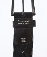 ANDERSON'S（アンダーソンズ）ベルト 茶 サイズ:- メンズ/2200712409100