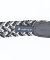 ANDERSON'S（アンダーソンズ）ベルト 黒 サイズ:100 メンズ/2200704715851
