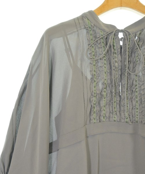 BOSS ORANGE（ボス　オレンジ）ブラウス グレー サイズ:42(M位) レディース/2200668812238