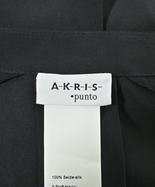 AKRIS punto（アクリス プント）ブラウス 黒 サイズ:12(M位