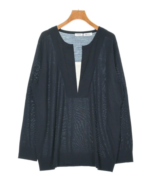 AKRIS punto(アクリス　プント)ニット・セーター 紺 サイズ:-(M位)/2200630364659