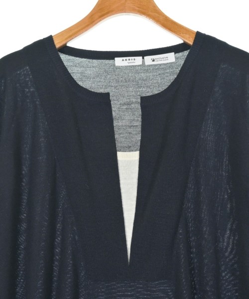 AKRIS punto（アクリス プント）ニット・セーター 紺 サイズ:-(M位