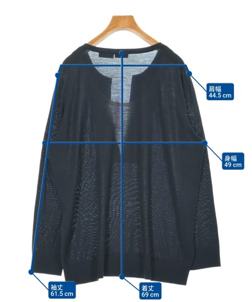 AKRIS punto アクリス　プント ニット・セーター レディース 【古着】【中古】 AKRIS punto（アクリス プント）ニット・セーター 紺 サイズ:-(M位