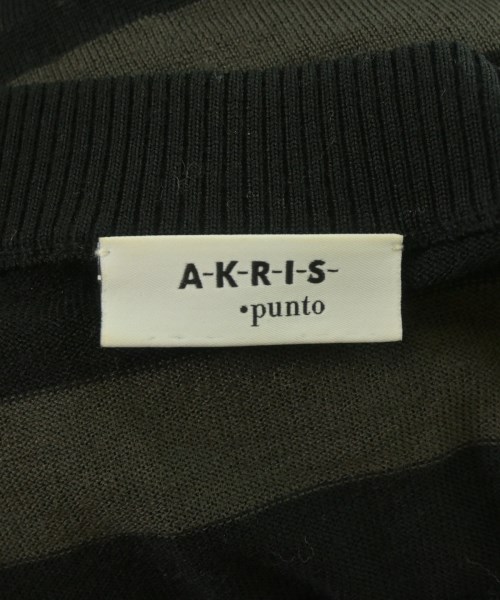 AKRIS punto（アクリス　プント）カーディガン グレー サイズ:F レディース/2200644864077