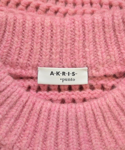 AKRIS punto（アクリス　プント）ニット・セーター ピンク サイズ:42(M位) レディース/2200623043035