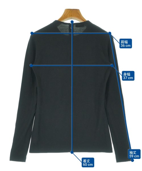 AKRIS punto（アクリス　プント）Tシャツ・カットソー 黒 サイズ:40(M位) レディース/2200623043059