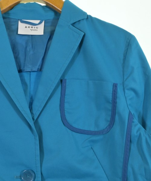 AKRIS punto（アクリス　プント）カジュアルジャケット 青 サイズ:40(M位) レディース/2200623709115