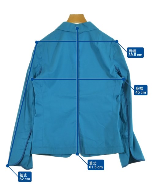 AKRIS punto（アクリス　プント）カジュアルジャケット 青 サイズ:40(M位) レディース/2200623709115