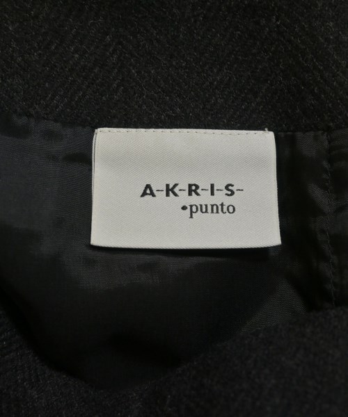 AKRIS punto（アクリス　プント）ひざ丈スカート グレー サイズ:34(XXS位) レディース/2200619287047