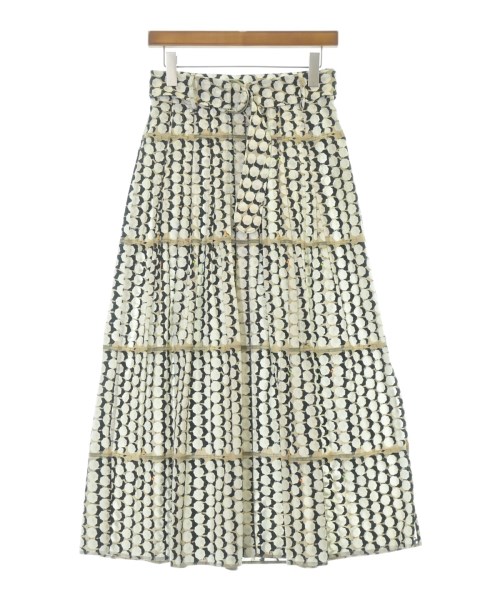 AKRIS punto(アクリス　プント)ロング・マキシ丈スカート ベージュ サイズ:36(XS位)/2200673049162