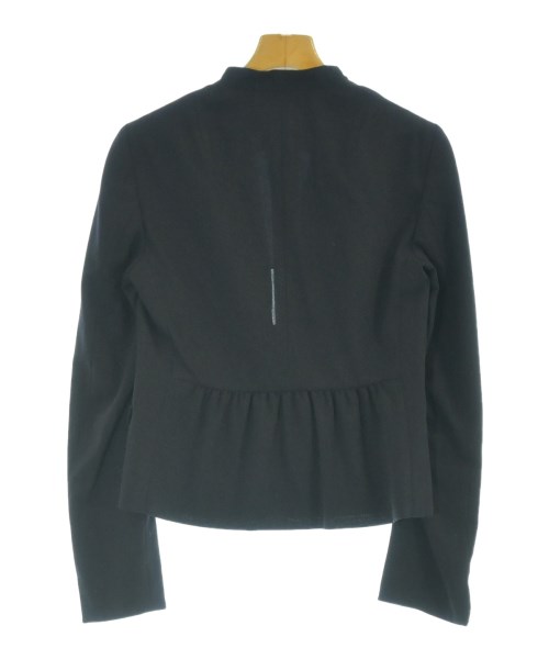 AKRIS punto（アクリス　プント）ノーカラージャケット 黒 サイズ:36(XS位) レディース/2200671537029