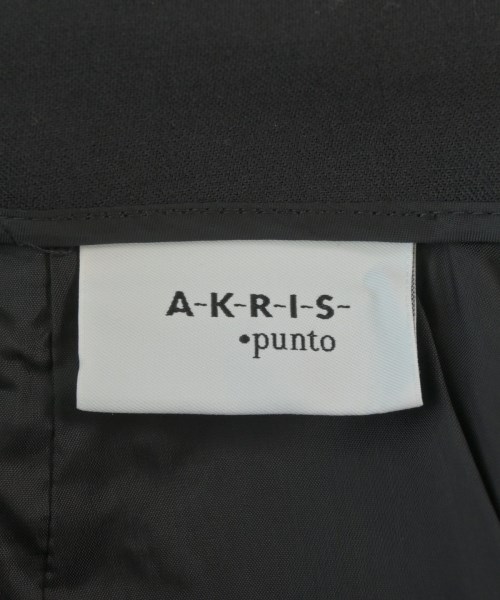 AKRIS punto（アクリス　プント）ひざ丈スカート 黒 サイズ:36(S位) レディース/2200672198045