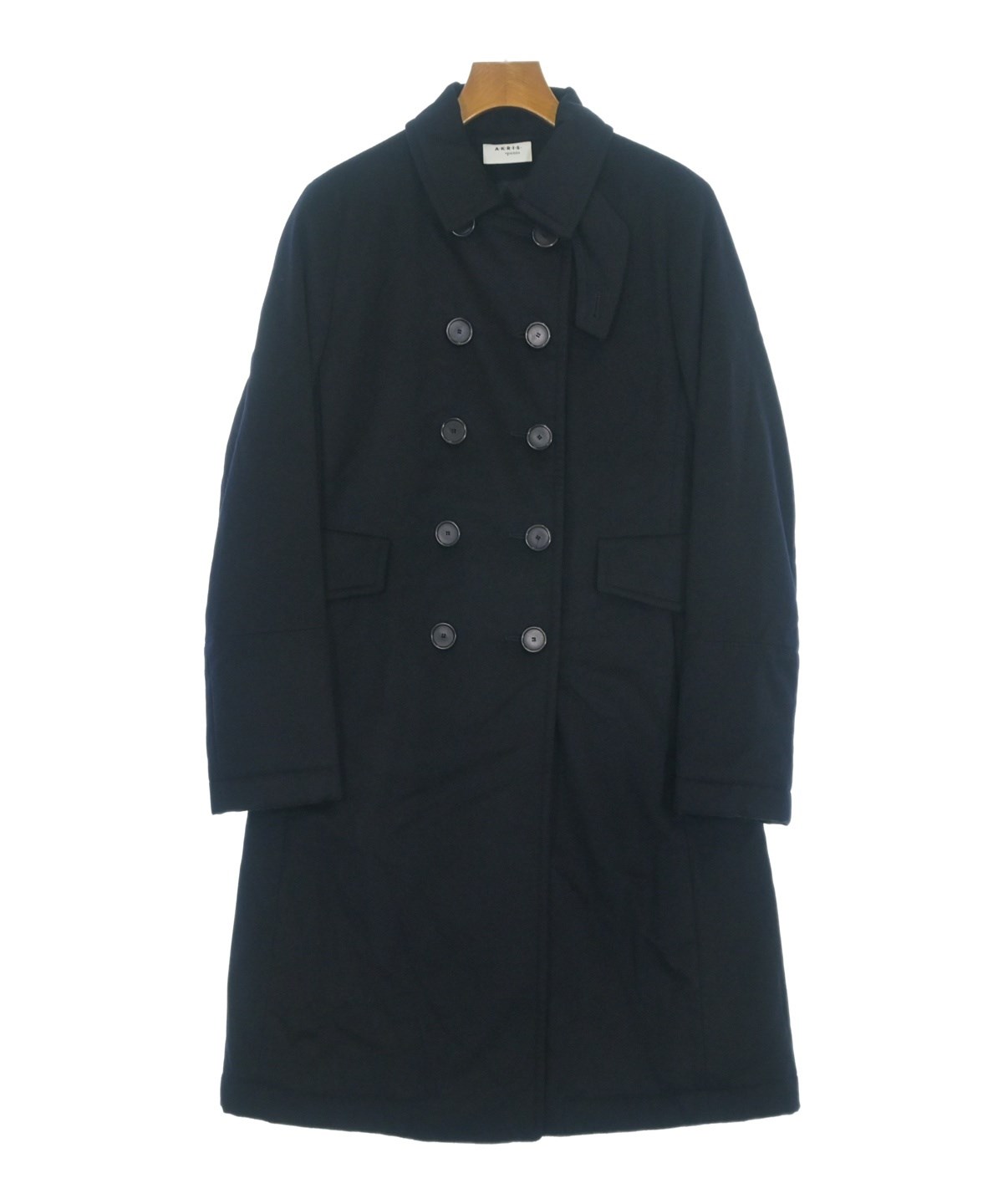 AKRIS punto ロングコート AKRIS punto（アクリス プント）その他 紺 サイズ:-(XL位) レディース