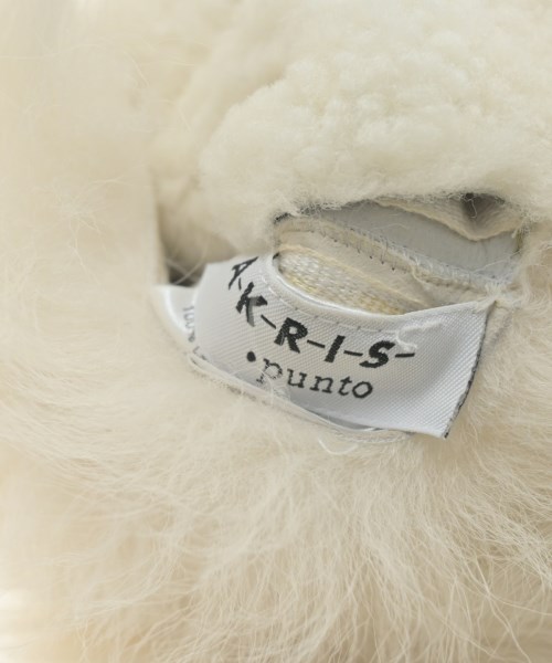 AKRIS punto（アクリス　プント）マフラー 白 サイズ:- レディース/2200659304209