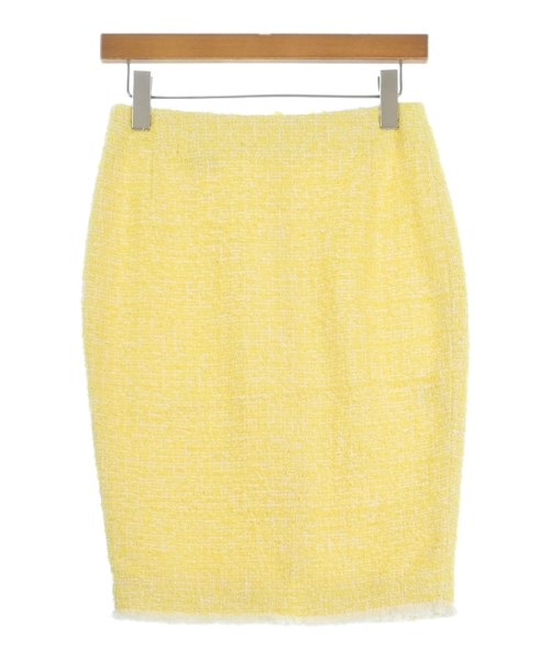 AKRIS punto(アクリス　プント)ひざ丈スカート 黄 サイズ:42(M位)/2200646205113