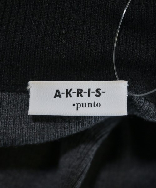 AKRIS punto（アクリス　プント）ニット・セーター グレー サイズ:-(XS位) レディース/2200656165100