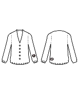 AKRIS punto（アクリス　プント）カーディガン 黄 サイズ:40(M位) レディース/2200658747052