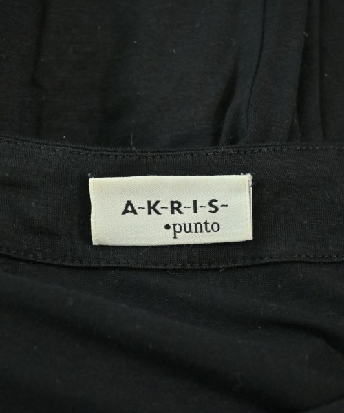 AKRIS punto（アクリス　プント）Tシャツ・カットソー 黒 サイズ:38(M位) レディース/2200666470270