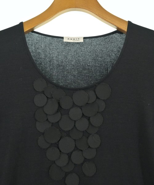 AKRIS punto（アクリス　プント）Tシャツ・カットソー 黒 サイズ:38(M位) レディース/2200666470287