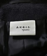 AKRIS punto（アクリス　プント）チェスターコート 紺 サイズ:36(XS位) レディース/2200729398015