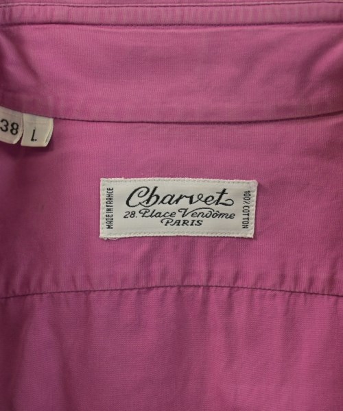 charvet（シャルベ）ドレスシャツ ピンク サイズ:-(M位) メンズ/2200621816129