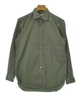 charvet（シャルベ）ドレスシャツ カーキ サイズ:-(L位) メンズ/2200670155064