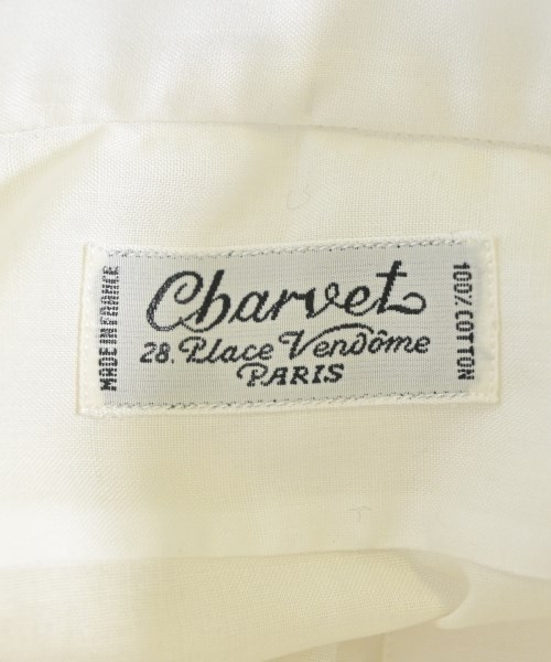 charvet（シャルベ）ドレスシャツ 白 サイズ:41(XL位) メンズ/2200670043088