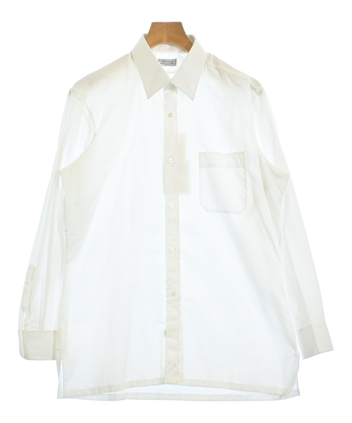 charvet（シャルベ）ドレスシャツ 白 サイズ:41(XL位) メンズ