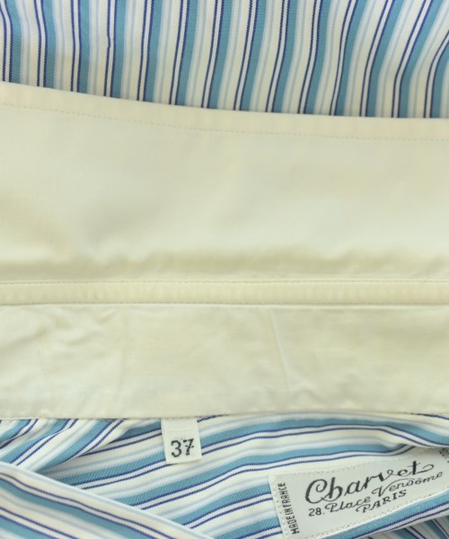 charvet（シャルベ）ドレスシャツ 青 サイズ:37(XS位) メンズ/2200720368031
