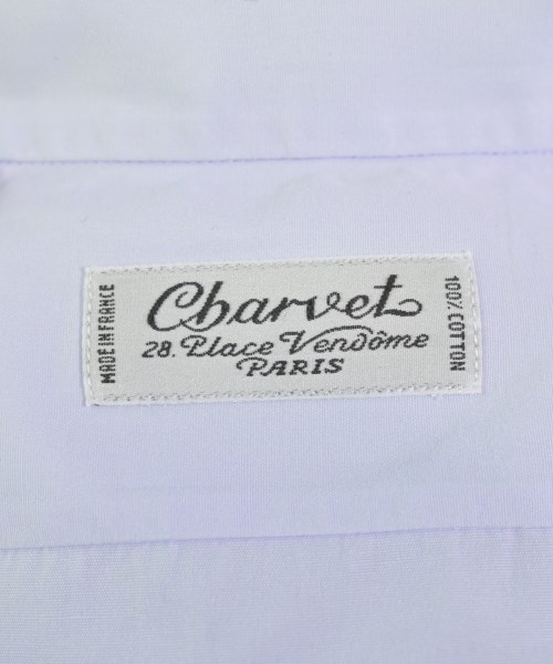 charvet（シャルベ）ドレスシャツ 紫 サイズ:39(M位) メンズ/2200723709237