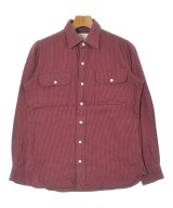 GAMBERT CUSTOM SHIRTS（ギャンバートカスタムシャツ）カジュアルシャツ 赤 サイズ:S メンズ/2200644359023