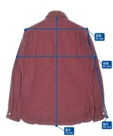 GAMBERT CUSTOM SHIRTS（ギャンバートカスタムシャツ）カジュアルシャツ 赤 サイズ:S メンズ/2200644359023